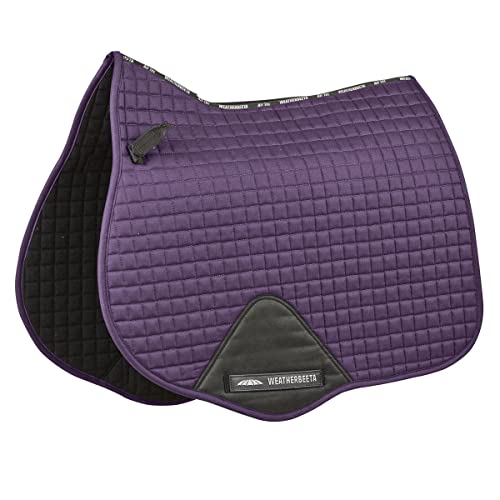 Weatherbeeta Prime All Purpose Saddle Pad, Purple Penant, Full