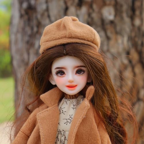 Muñeca Anime BJD articulada 30 cm con ropa y soporte miniatura 2
