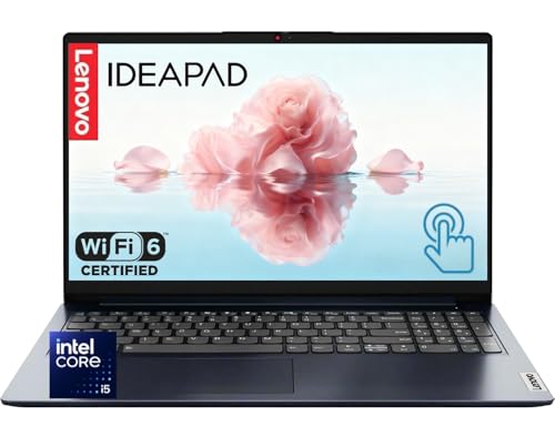 Image of Lenovo IdeaPad 15.6 inch FHD Touchscreen Business Laptop, Intel 10-Core i5-1335U CPU(Beats i7-1255U), 24GB RAM • 2TB SSD, Wi-Fi 6, Windows 11, Thin & Lightweight, 2026 Edition