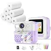 BOFIDAR Instant Print Camera for Kids *1 & Paper*6 Rolls