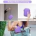 Canboc Carrying Case for Canon Ivy 2/Canon Ivy/Canon Ivy CLIQ+2 CLIQ 2 Mini Photo Printer Mobile Wireless Bluetooth Instant Camera Printer, Mesh Bag fit Photo Paper Cable, Purple
