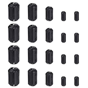 KBNIAN 20 Stück Ferrit Ring Kabel Clip