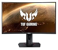 ASUS TUF Gaming VG27WQ Curved Gaming Monitor – 27 inch WQHD (2560x1440), 165Hz (Above 144Hz), Extreme Low Motion Blur™, Adaptive-sync, Freesync™ Premium,1ms (MPRT), DisplayHDR™ 400