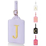 Etiquetas personalizadas con inicial para maletas, regalos