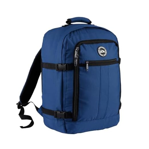 Cabin Max Mochila de viaje de 45 x 36 x 20 cm, tamaño para poner bajo el asiento de Easyjet. 30 l, azul marino, Carry On