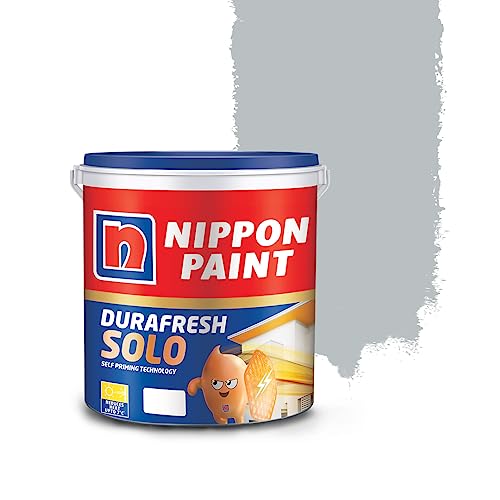 Image of Nippon Paint Durafresh Solo Exterior Emulsion Paint (Light Pewter, 10 L)