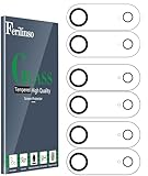 Ferilinso 6 Pack Camera Lens Protector for iPhone Air Accessories, Phone Case Friendly, 9H+ 17 Air Tempered Glass Cover, Ultra HD, Anti-Scratch, Not Easy to Break, Strong Adsorption