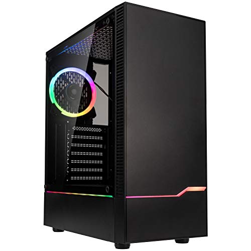 Boîtier Moyen Tour ATX Inspire K9 RGB pour sublimer votre espace de jeu noir