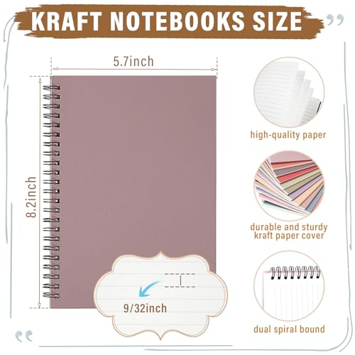 Carnet à spirales A5 pour ne plus perdre vos notes de travail importantes