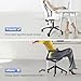 Frassie 28 Inch Office Gaming Chair Metal Base Set Replacement Part, Wide Chair Legs with Bottom Plate Stand Cylinder, 5 Wheels with Brake