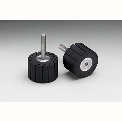 3M Cubitron II Rubber Slotted Expander Wheel 77718, 1-1/2 in x 1 in 1/4 Diameter Shank, 1 per case