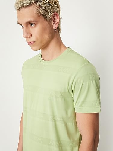 Image of Max Men's Solid Slim Fit T-Shirt