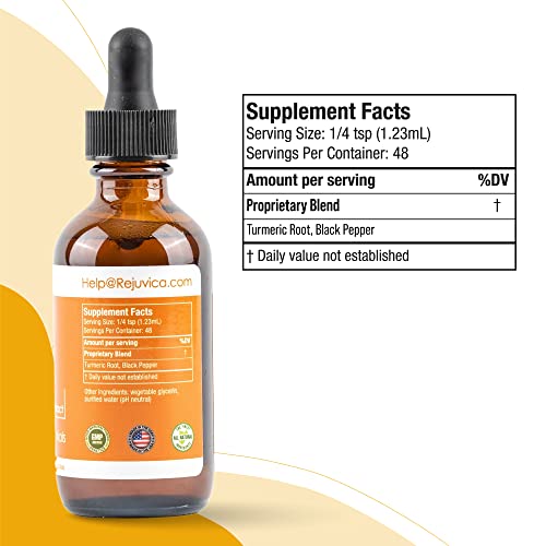 Cardiovance + Turmeric - Support Heart Health - Liquid Delivery For Better Absorption - Hawthorn, Turmeric, Garlic, Hibiscus, Olive Leaf & More! #TOP7