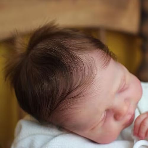 Muñeco Reborn Niño de 19 Pulgadas con Cuerpo de Vinilo miniatura 6