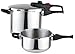 Produktbild M MAGEFESA MAGEFESA 01OPPRAPL46 Schnellkochtopf-Set Modell Practika Plus 4+6L, rostfreier Edelstahl, 6 l