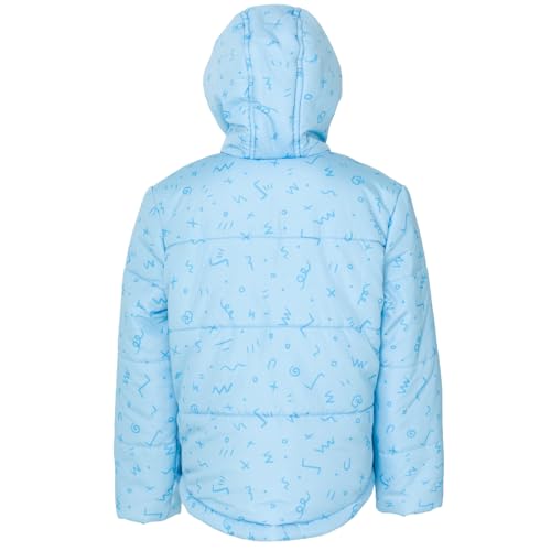 Disney Lilo & Stitch Girls Zip Up Puffer Jacket Toddler to Big Kid Sizes (2T - 14-16)3