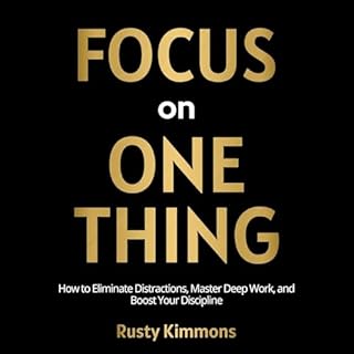 Focus on One Thing cover art