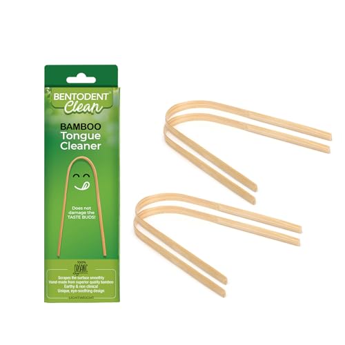 Image of Bentodent Bamboo Tongue Cleaner (Pack of 4)
