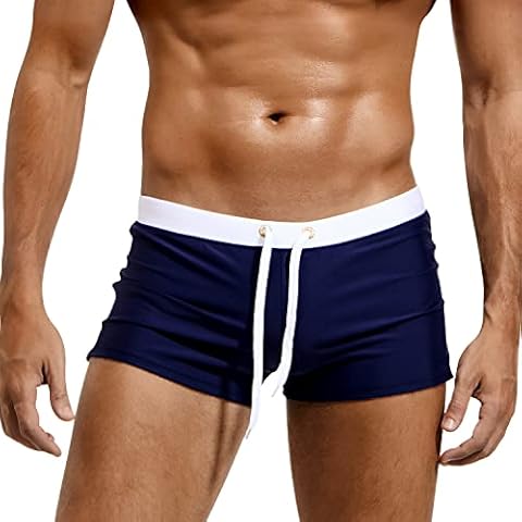 Domee Bañador Natacion Boxer Piscina Pantalones Corto Cover