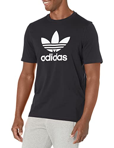 adidas Originals mens Adicolor Classics Trefoil T-shirt T Shirt, Black, X-Small US