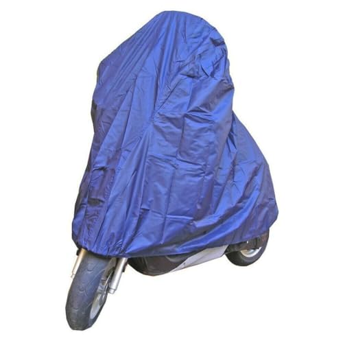 Funda para moto, scooter, motocicleta, impermeable, de nailon, resistente al agua, polvo, lluvia, viento y hojas, talla XL, 246 x 104 x 127 cm