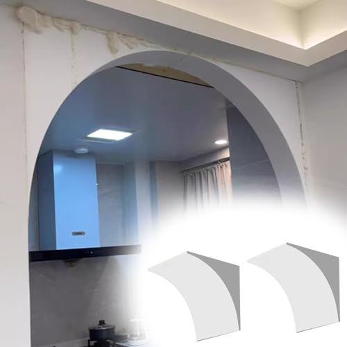 Kit d'arc de porte demi-cercle pour corriger les angles droits et décorer le lambris