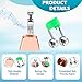 70 Pcs Fishing Bells Clips Set - Dual Bells with Clamp Clip for Catfish & Ice Angling,Fishing Rod Alarms Fishing Accessories