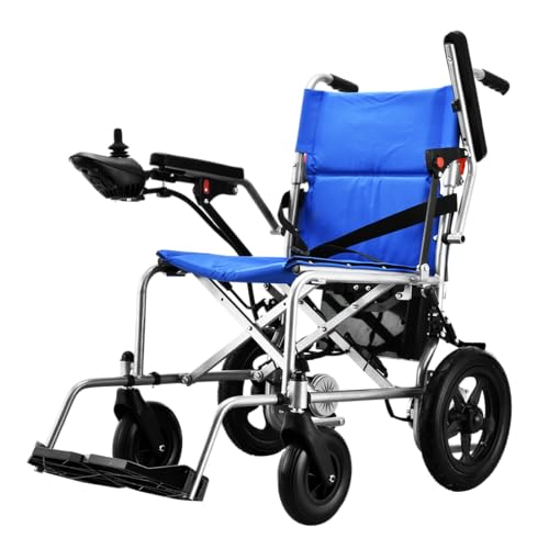 MaritSA M200 - Lightweight Foldable Electric Wheelchair for Seniors - High-Powered 500W Motors, Extended 12 mi Cruise Range, Only 40 lb, Travel-Ready Design, Detachable Battery (Model6)
