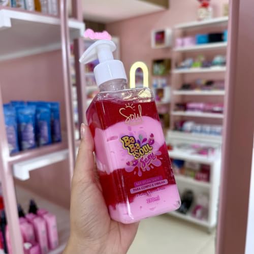 Creme Gel Hidratante Babasoul Para Corpo e Virilha, Beijável, Cheirinho de Chiclete Bubbaloo, Frutas