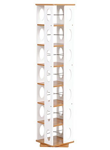 Amazon.co.jp: 7段 回転ラック 「WOOD PRODUCTS」 MUD-7181 : ホーム