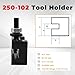 findmall 5Pcs AXA 250-102 Tool Holder AXA 102 Quick Change Tool Post Holder Fit for Swing 12 Inch AXA Tool Holder