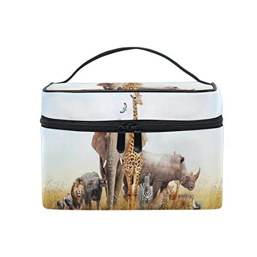 Trousse de maquillage Bigjoke avec compartiments pour escapades et vacances