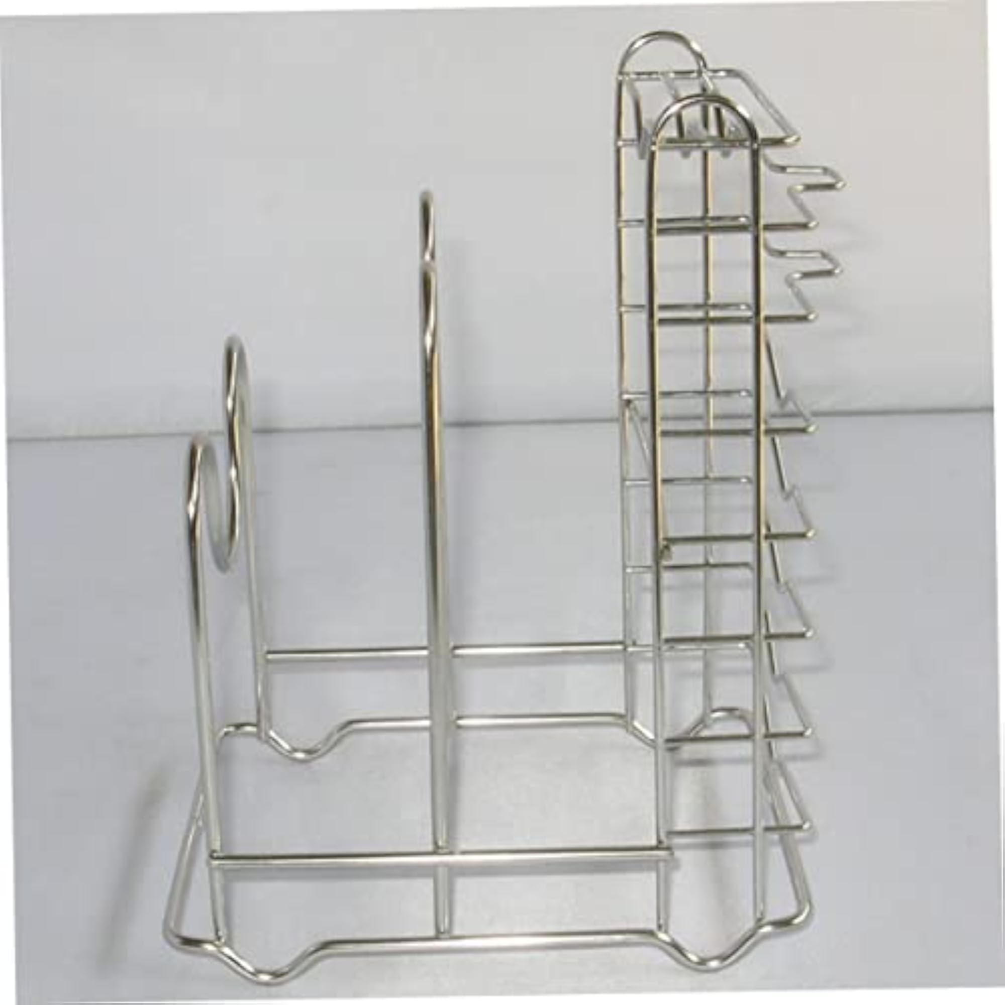 Stainless Steel Cutting Board Rack 3 in 1 Organizer