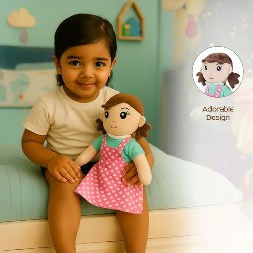 Image of Amazon Brand - Jam & Honey Dancing Animals EVA Doll | 34 cm Musical Plush Toy | Dancing Motion & Music | Soft & Safe | BIS Certified | Pretend Play Toy for Kids