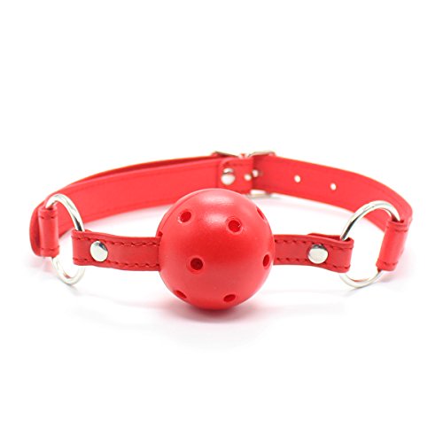 SexyMall Open Breathable Leather Paly Ball For Men Woman SexyMall Open Breathable Leather Paly Ball For Men Woman