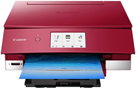 thumbnail image 2 of Canon PIXMA MG3620 Wireless All-in-One Color Inkjet Printer, Red & PG-240XL ChromaLife 100 Black Ink Cartridge (5206B001) & CL-241XL ChromaLife 100 2 of 13