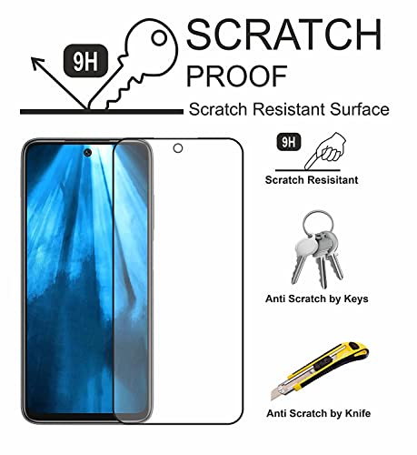 Image of Tempered Glass Screen Guard Protector with Edge to Edge Full samsung redmi Screen Coverage and Easy Installation Kit, Redmi 10 PRIME