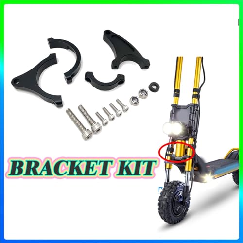 Support amortisseur de direction KAABO Wolf Warrior 11 King alliage scooter