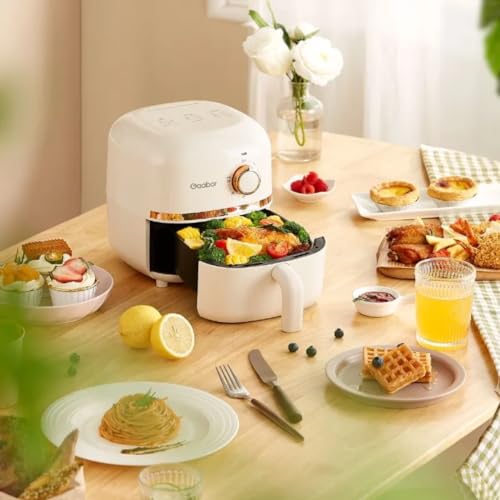 Gaabor Mini Air Fryer Fritadeira Elétrica Sem Óleo 1.4L Individual 900w 127v
