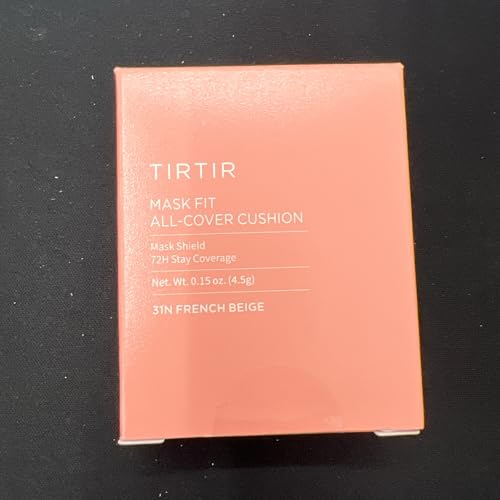 Image of [*Mini Size*] TIRTIR All Cover Pink Cushion | Korean Cushion Foundation, (#31N French Beige, 0.15 Fl Oz)