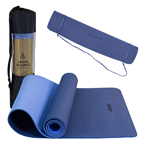 ARIMO Tapete Yoga Mat Antiderrapante TPE Ecológico Biodegradável ...