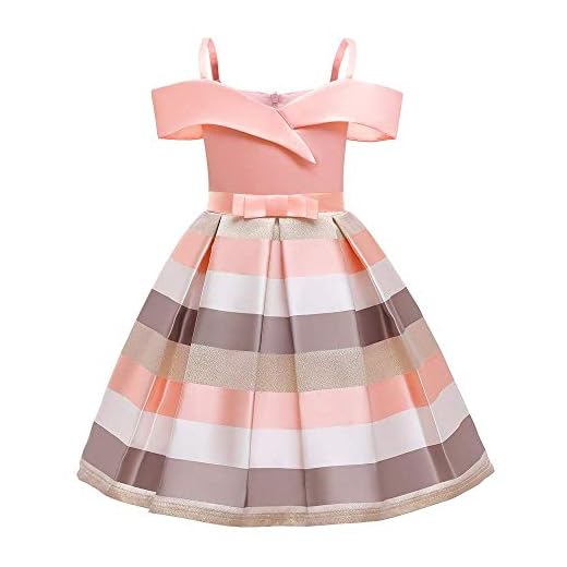 Tjejer klänning tjejer semester fest klänning bröllop födelsedag brudtärna barnens prom klänning formell klänning ålder 2-10 år gammal (Color : J, Size : 9-10 Years)