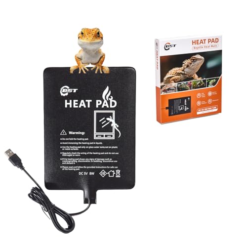 Besto Reptile Heating Pad - USB-Powered, Enhanced Safety - Overheat