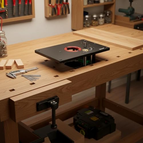 Table de levage de défonceuse pour réglage fin et support inversé - 8