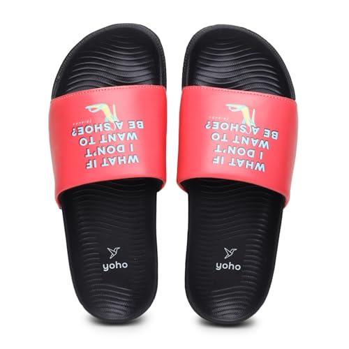 Image of YOHO Sliders for Women | Comfortable and Lightweight Slides | WB Cartoon & Comic Characters: Tom & Jerry, Big Bang Theory, Friends, Games of thrones and Wonder Woman Footwear for Girls