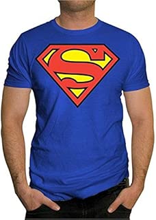 FM Superman Round Neck T-Shirt For Unisex