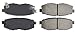 StopTech 309.11240 Sport Brake Pads with Shims and Hardware