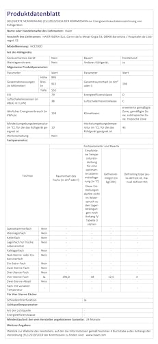 Foto Haier Congelatore a Pozzetto HCE200D 6