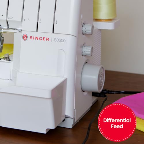 Image of SINGER S0600 Serger Overlock Machine, 4 /3 /2 Thread Capability