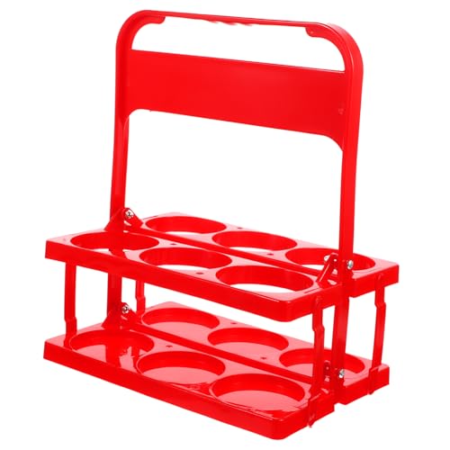 HOODANCOS Liquor Holder for Bar Beer Carrying Rack Party Supply Folding Wine Carrier